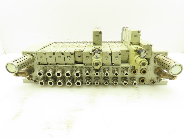 SMC VQ4301-5 Numatics Solenoid 12-Valve/Station Manifold Block VQ4101-5/VQ4200-5