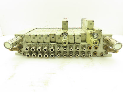 SMC VQ4301-5 Numatics Solenoid 12-Valve/Station Manifold Block VQ4101-5/VQ4200-5