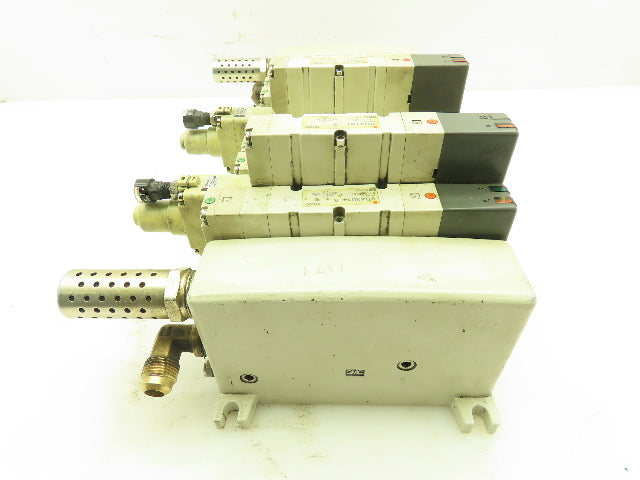 SMC VQ4301-5 Numatics Solenoid 12-Valve/Station Manifold Block VQ4101-5/VQ4200-5