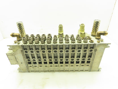 SMC VQ4301-5 Numatics Solenoid 12-Valve/Station Manifold Block VQ4101-5/VQ4200-5