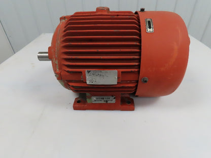 Yaskawa JIS-C 4004 Type FEQ Electric Induction Motor 3 Phase 2Hp 1.5kW 200V