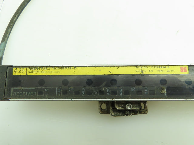 Omron F3SJ-B0945P25-D Safety Light Curtain Receiver F3SJ -B Series