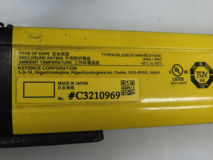 Keyence GL-R60H-R Safety Light Curtain Receiver C3210969 44"