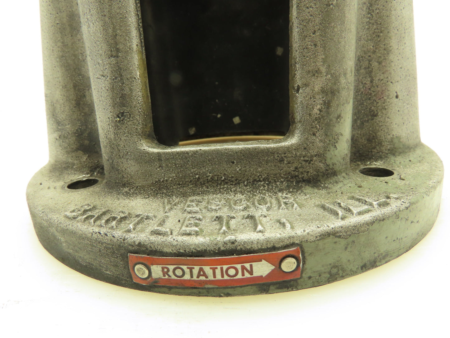 Vescor Bartlett Motor To Pump Adapter Aluminum For 184T Frame Motor
