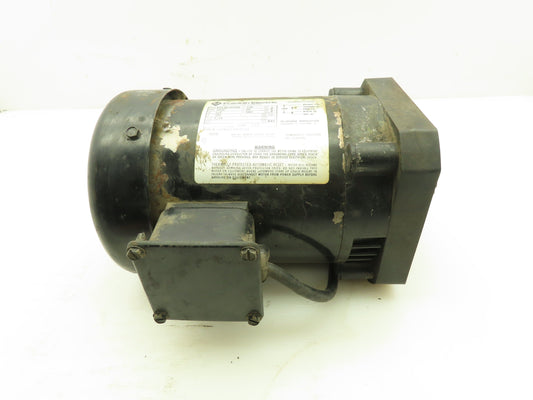 Franklin Electric 4411020400 Electric Motor 1/6HP 1725RPM  115V 5/8"Shaft 56C Fr