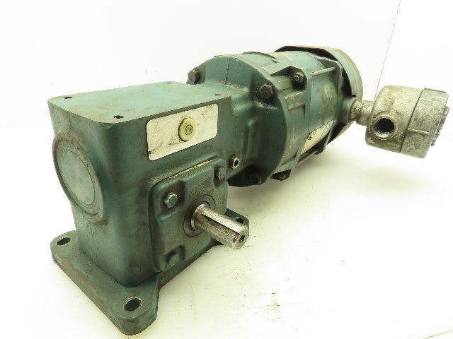 Tigear MR94754 Gearbox Reducer 30:1 Ratio 7/8"Left Hand Shaft w/Elec Motor 3/4HP
