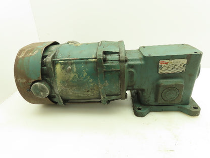 Tigear MR94754 Gearbox Reducer 30:1 Ratio 7/8"Left Hand Shaft w/Elec Motor 3/4HP