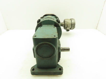 Tigear MR94754 Gearbox Reducer 30:1 Ratio 7/8"Left Hand Shaft w/Elec Motor 3/4HP