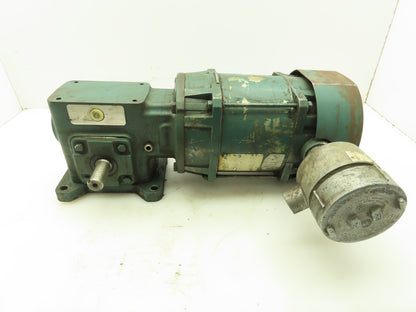 Tigear MR94754 Gearbox Reducer 30:1 Ratio 7/8"Left Hand Shaft w/Elec Motor 3/4HP