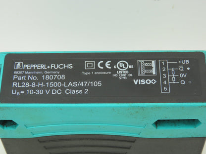 PepperL & Fuchs 180708 Background Suppression Sensor Visolux Sensor Module