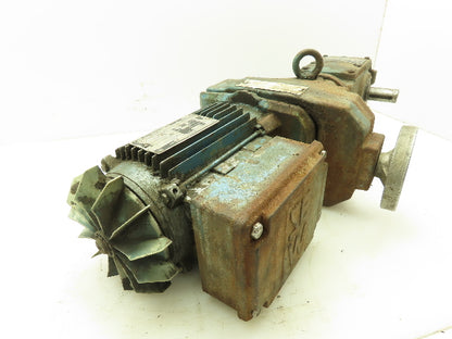 Sew S40D14DT80N4 Varimot Variable Gearmotor 10.31 Reducer 44-218 RPM 460V 3PH RH