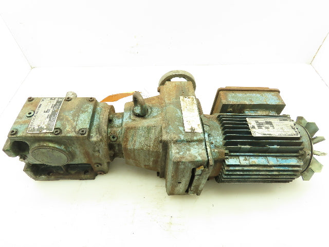 Sew S40D14DT80N4 Varimot Variable Gearmotor 10.31 Reducer 44-218 RPM 460V 3PH RH