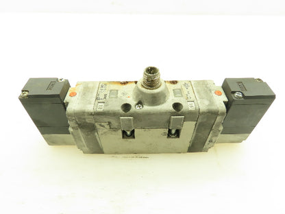 SMC EVS7-6-FG-D-3ZRM0-X51-Q Numatic Solenoid Valve 4/5 Port 145PSI DC21-26V Coil