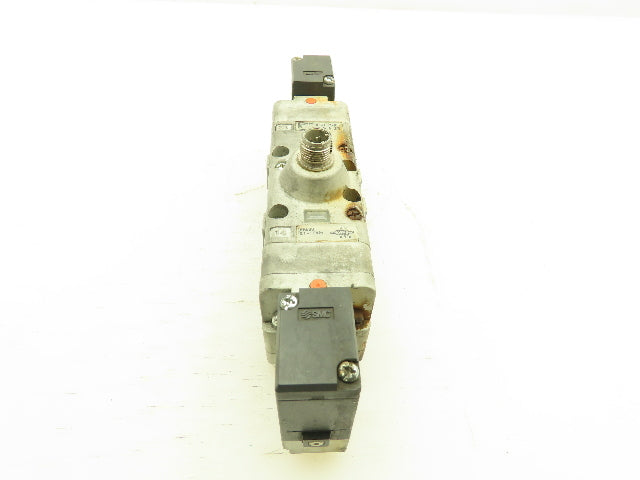 SMC EVS7-6-FG-D-3ZRM0-X51-Q Numatic Solenoid Valve 4/5 Port 145PSI DC21-26V Coil