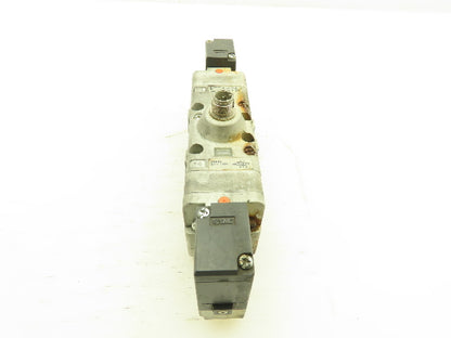 SMC EVS7-6-FG-D-3ZRM0-X51-Q Numatic Solenoid Valve 4/5 Port 145PSI DC21-26V Coil