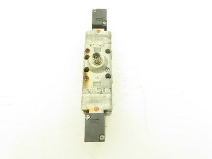 SMC EVS7-6-FG-D-3ZRM0-X51-Q Numatic Solenoid Valve 4/5 Port 145PSI DC21-26V Coil