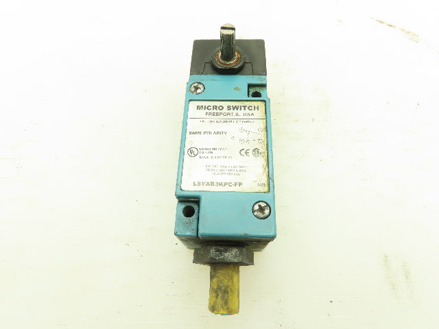 Micro LSYAB3KPC-FP Limit Switch Factory Sealed 6P 10A 600VAC Max Pilot Duty