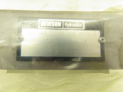 Parker ZRE-AB-01-D5 Denison Hydraulic Pilot Operated Check Valve 098-91125-0