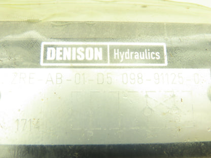 Parker ZRE-AB-01-D5 Denison Hydraulic Pilot Operated Check Valve 098-91125-0