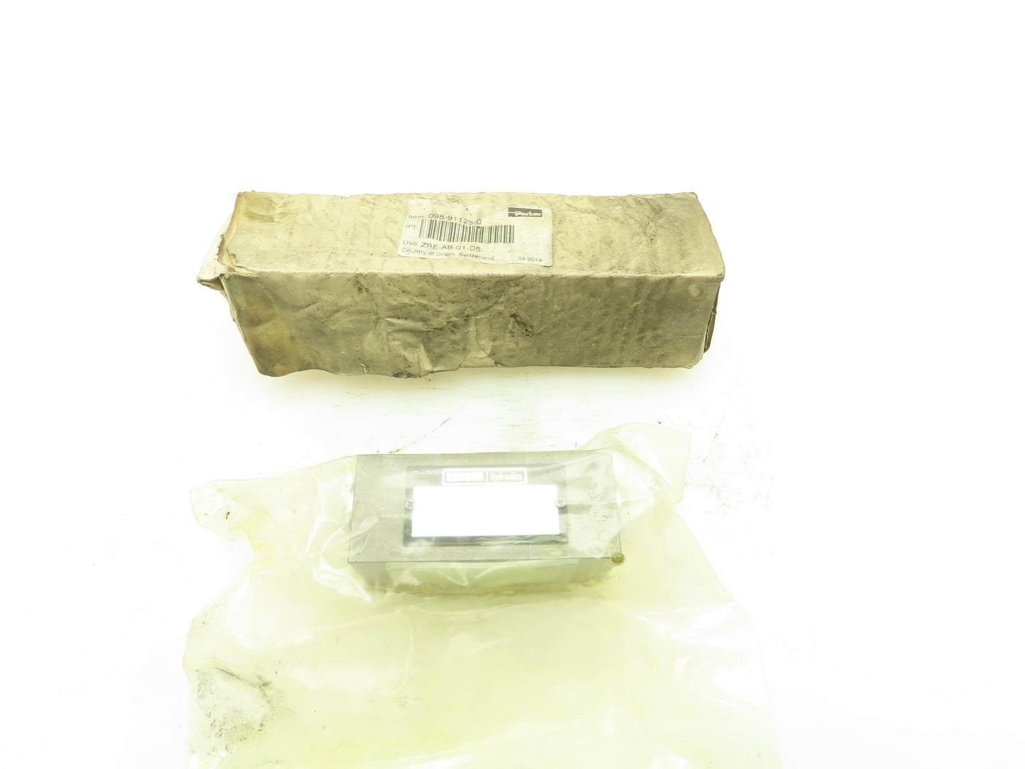 Parker ZRE-AB-01-D5 Denison Hydraulic Pilot Operated Check Valve 098-91125-0