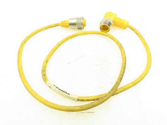 Turk WSM RKM 30-1M Double Ended Cord Set 7/8"Right Angle Male/Straight Female