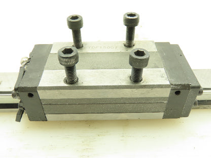 THK SHS25 Ball Bearing Carriages On 35-1/2" Linear Guide Rail YDF15007