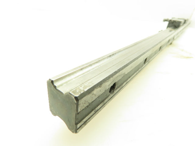 THK SHS25 Ball Bearing Carriages On 35-1/2" Linear Guide Rail YDF15007