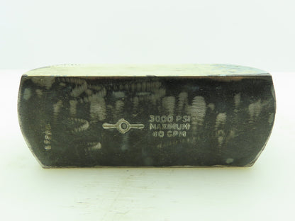 Parker C1620S One Way Hydraulic In-Line Check Valve 40GPM 3000 PSI SAE-16