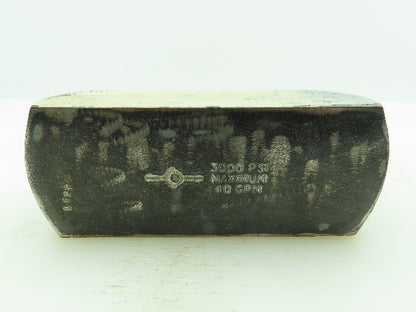 Parker C1620S One Way Hydraulic In-Line Check Valve 40GPM 3000 PSI SAE-16