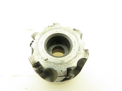Kennametal 1-3/4"Flute Indexing Coolant Facemill 7/8" Arbor 6-Carbide Insert