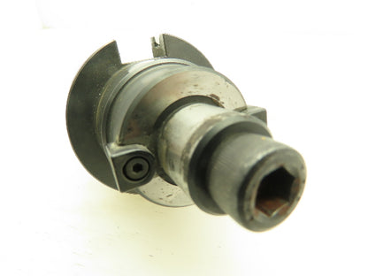 Lyndex C4001-22 Shell Mill Holder CV40 Pilot L. 19mm/Dia 22mm Projection 50mm