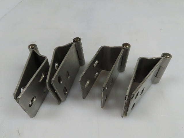 Velko 3-Bolt Stainless Steel Hinge 1-3/4" Offset  9" Open x 3" Wide  SET OF 4