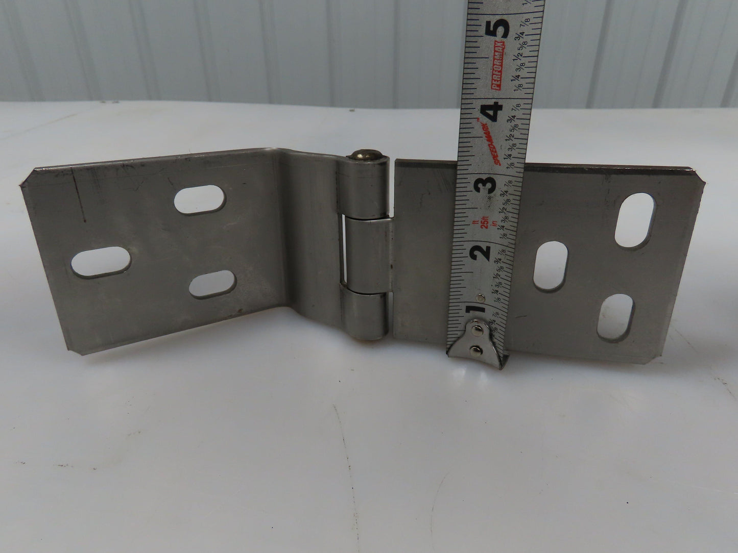 Velko 3-Bolt Stainless Steel Hinge 1-3/4" Offset  9" Open x 3" Wide  SET OF 4