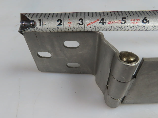 Velko 3-Bolt Stainless Steel Hinge 1-3/4" Offset  9" Open x 3" Wide  SET OF 4