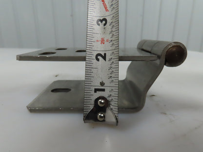 Velko 3-Bolt Stainless Steel Hinge 1-3/4" Offset  9" Open x 3" Wide  SET OF 4