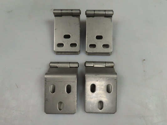 Velko 3-Bolt Stainless Steel Hinge 1-3/4" Offset  9" Open x 3" Wide  SET OF 4