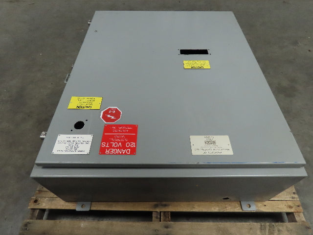 Saginaw SCE-36H3010LP Electrical Enclosure 36x30x10" Backplate Knockouts