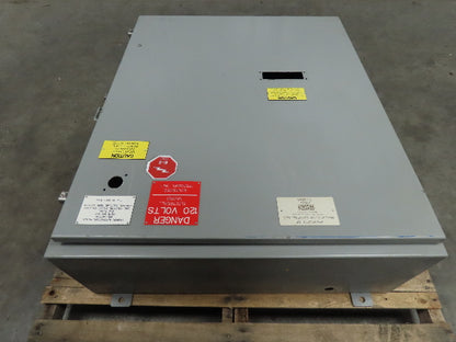 Saginaw SCE-36H3010LP Electrical Enclosure 36x30x10" Backplate Knockouts