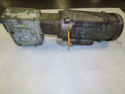 Ohio CDP3575 Gear Reducer 20:1 Ratio 1-1/8"Right Hand Shaft & 180DC Baldor Motor
