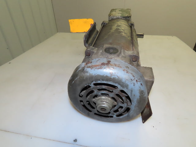 Ohio CDP3575 Gear Reducer 20:1 Ratio 1-1/8"Right Hand Shaft & 180DC Baldor Motor