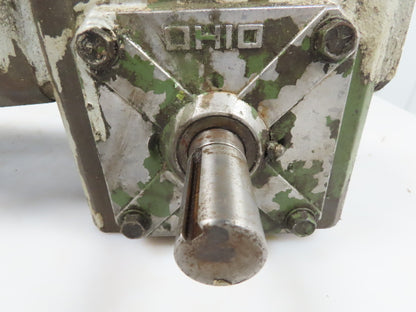 Ohio VM7037T Gear Reducer 20:1 Ratio RH 2Hp 3Ph 480V Electric Motor Haz. Loc.