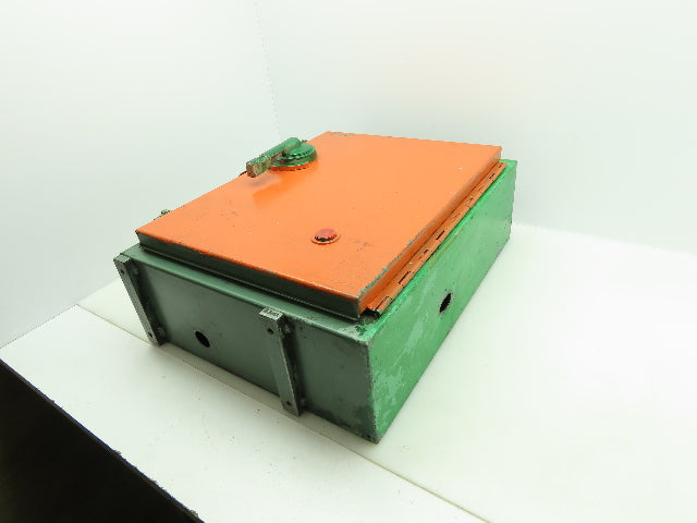 Hoffman A-201606LP Electrical Enclosure W/ Motor Starter Setup for 5HP 480VAC