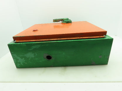 Hoffman A-201606LP Electrical Enclosure W/ Motor Starter Setup for 5HP 480VAC