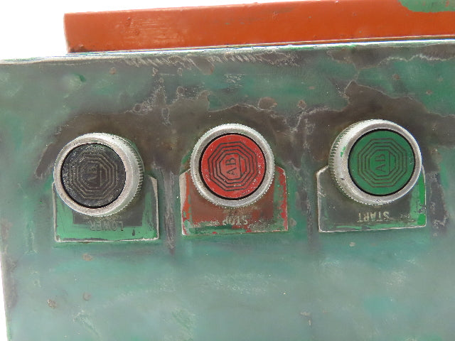 Hoffman A-201606LP Electrical Enclosure W/ Motor Starter Setup for 5HP 480VAC