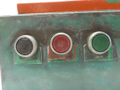 Hoffman A-201606LP Electrical Enclosure W/ Motor Starter Setup for 5HP 480VAC