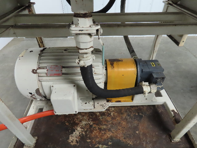 Anson Industries 10 Ton Hydraulic C Frame Press 100 gallon 20hp Power Unit 12"
