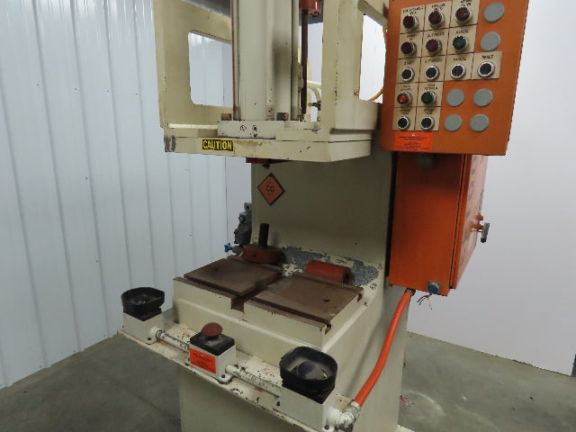 Anson Industries 10 Ton Hydraulic C Frame Press 100 gallon 20hp Power Unit 12"