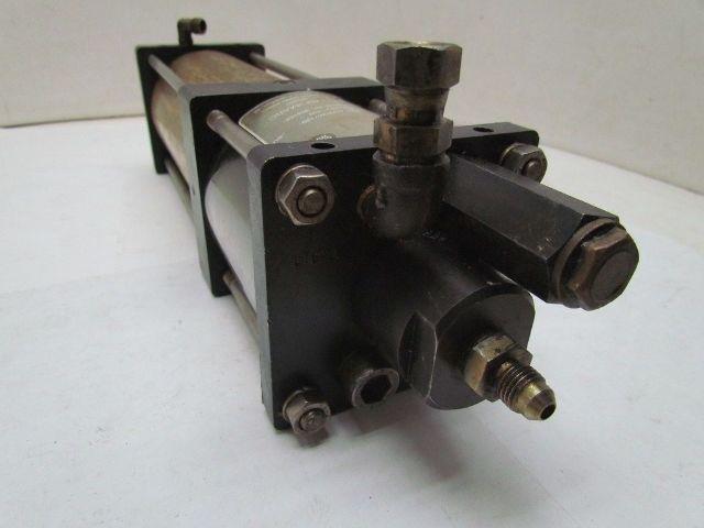 Samsomatic DVB80/120-7.4-SU 7.4:1 Air to Hydraulic Amplifier Spindle Positioner