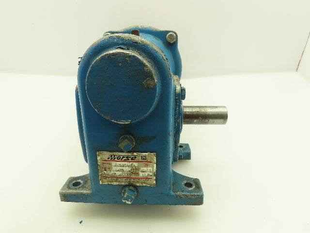 Morse C96MK4474 Gear Reducer 20:1 Ratio LH 1"Shaft w/Baldor Motor 1HP 1725RPM