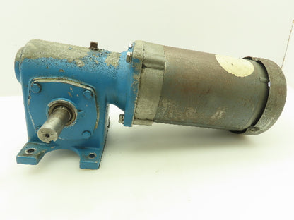 Morse C96MK4474 Gear Reducer 20:1 Ratio LH 1"Shaft w/Baldor Motor 1HP 1725RPM